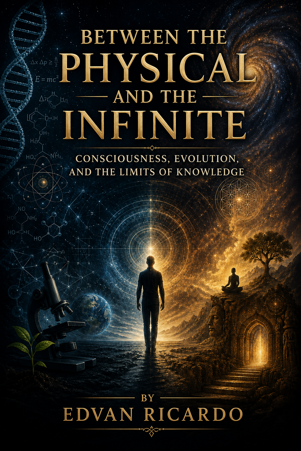 Cover of the book Between the Physical and the Infinite by Edvan Ricardo